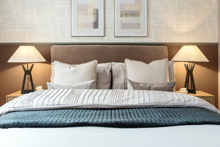 3 bedroom show apartment | Bedroom 2 with fitted wardrobes