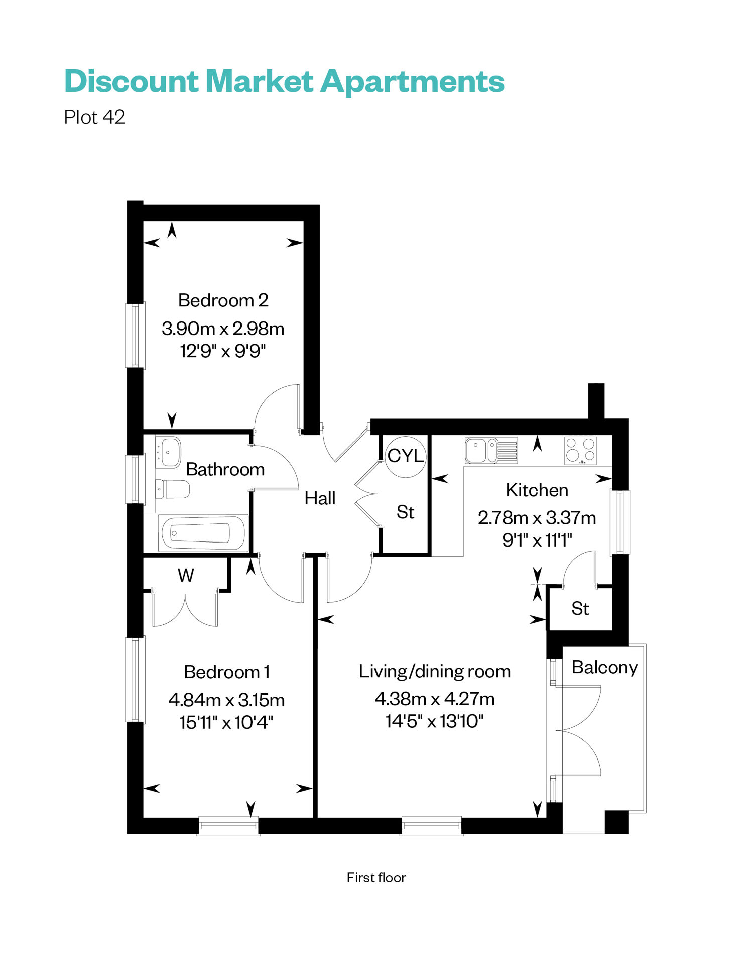 Discount Market Sale Apartment_Plot 42