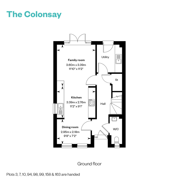 7443382 CALA WEST Aurs Meadows Floorplan Web 800X1200 Colonsay GF