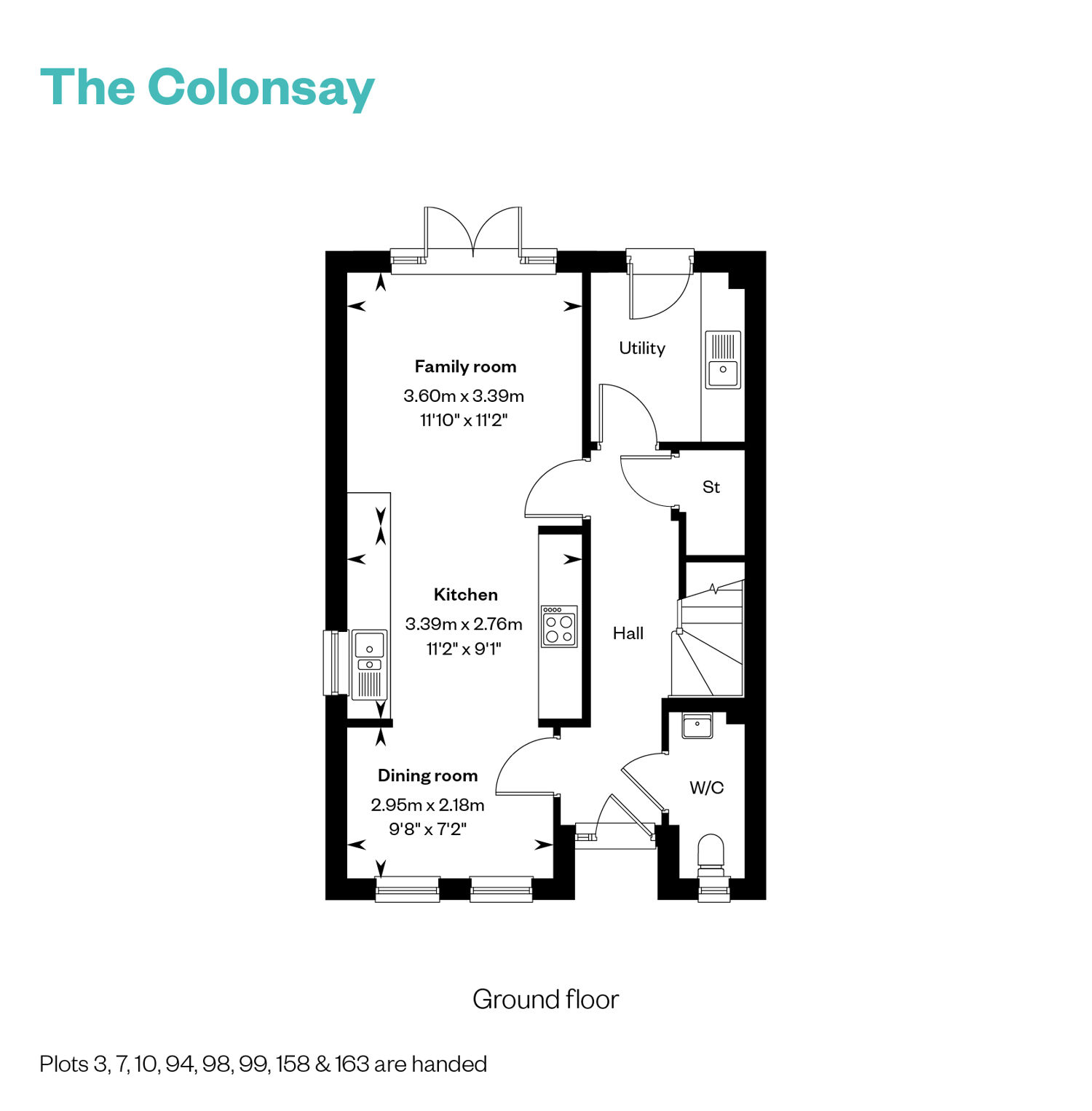 7443382 CALA WEST Aurs Meadows Floorplan Web 800X1200 Colonsay GF