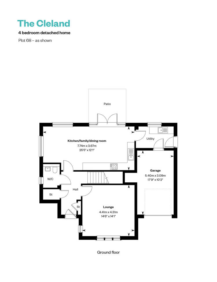 Green Bank at Grandhome 3 and 4 bedroom homes in Bridge of Don