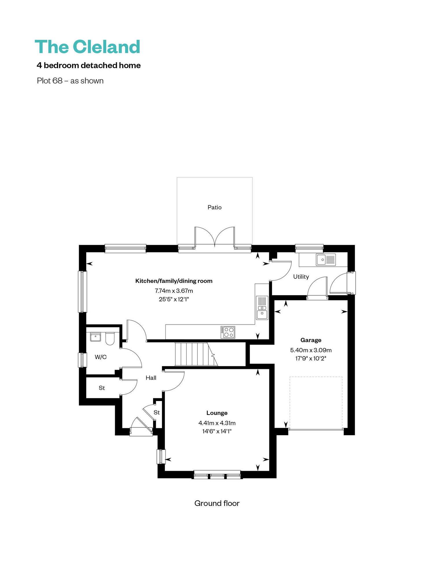 Green Bank at Grandhome 3 and 4 bedroom homes in Bridge of Don