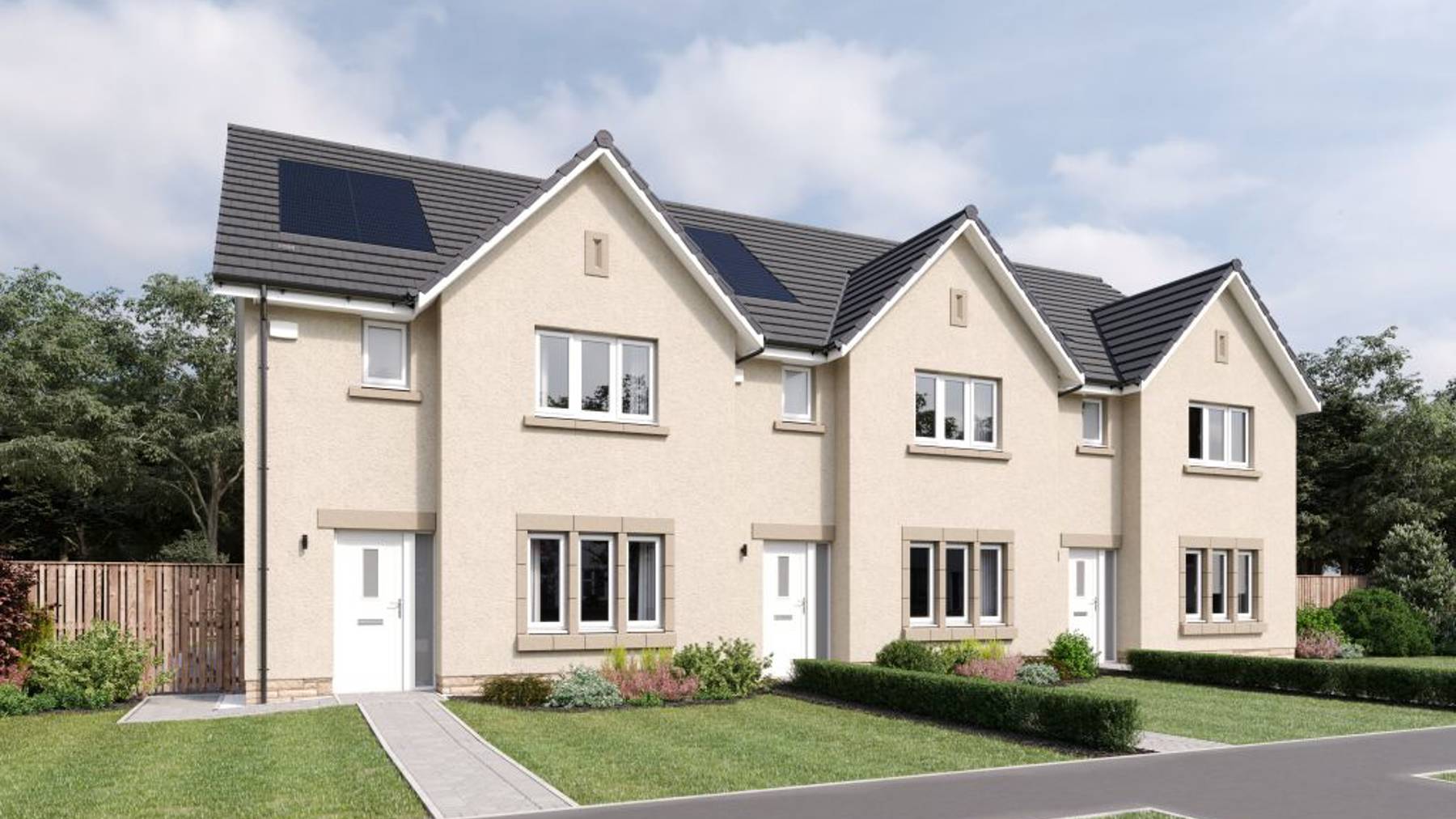 The Avon External CGI | 3 bedroom home for sale in Edinburgh
