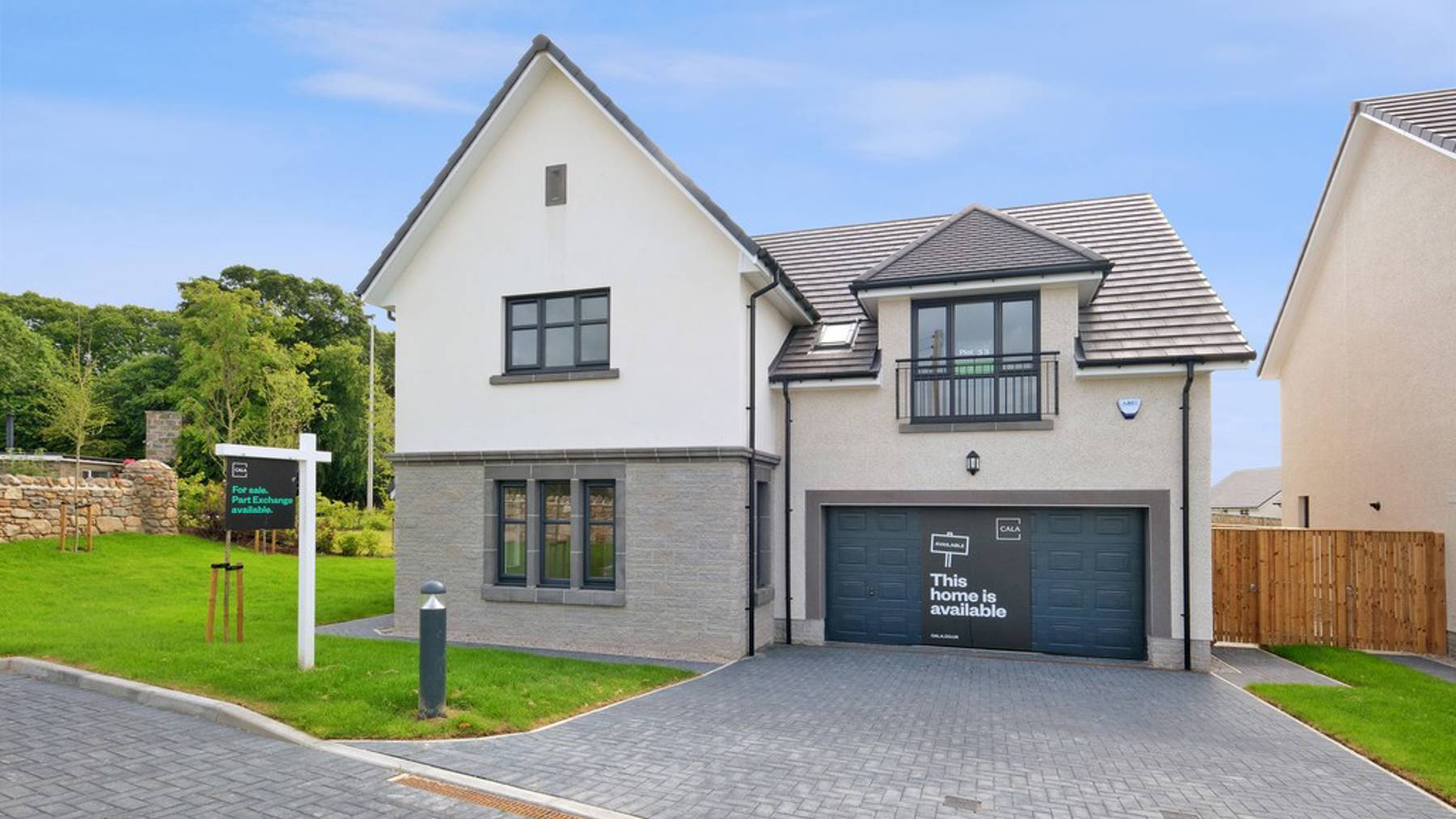 Exterior image of plot 31, Burnland Meadows 