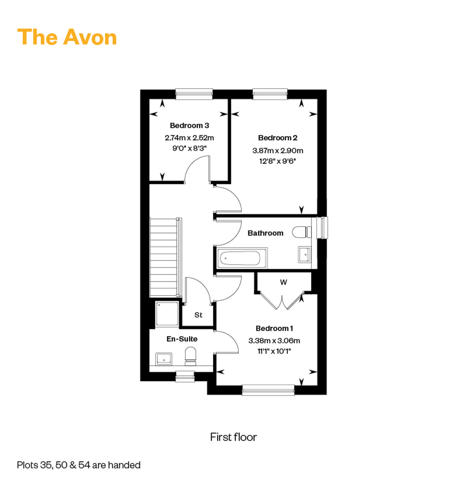 7010327 CALA EAST West Craigs Phase 2 Floorplans Web The Avon FF 800X1200px