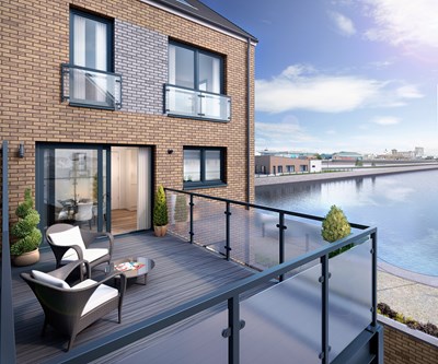 Shipshape showhome launches at Leith waterfront