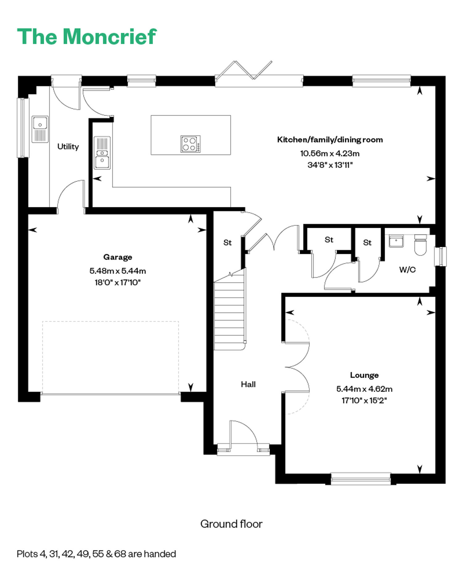 7795406 CALA WEST SCOTLAND BALLAGAN WOODS The Moncrief Ground Floor