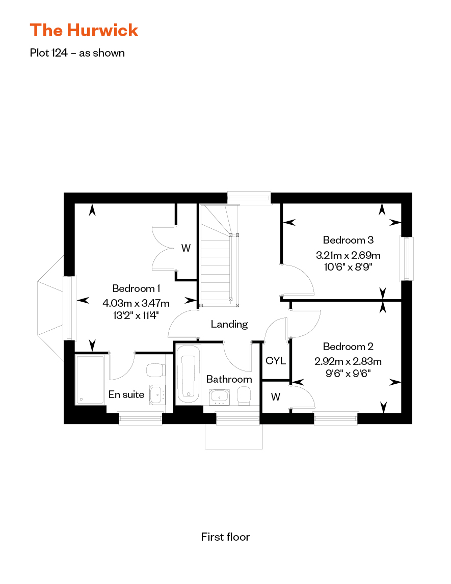 The Hurwick FF ASHP Floor Plan