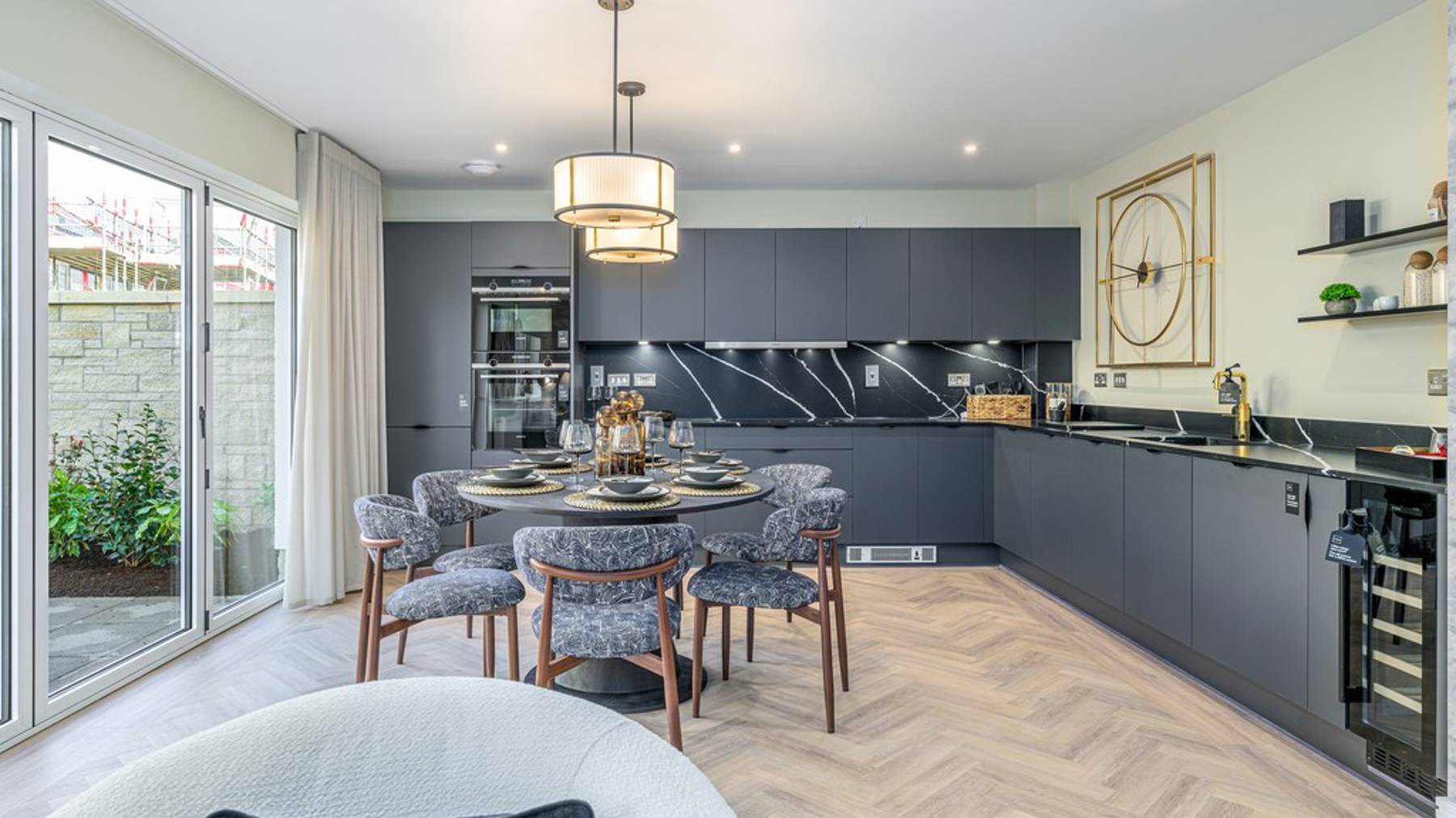 The Darroch showhome Kitchen at Pinefields | 3,4 & 5 bed homes for sale in Livingston