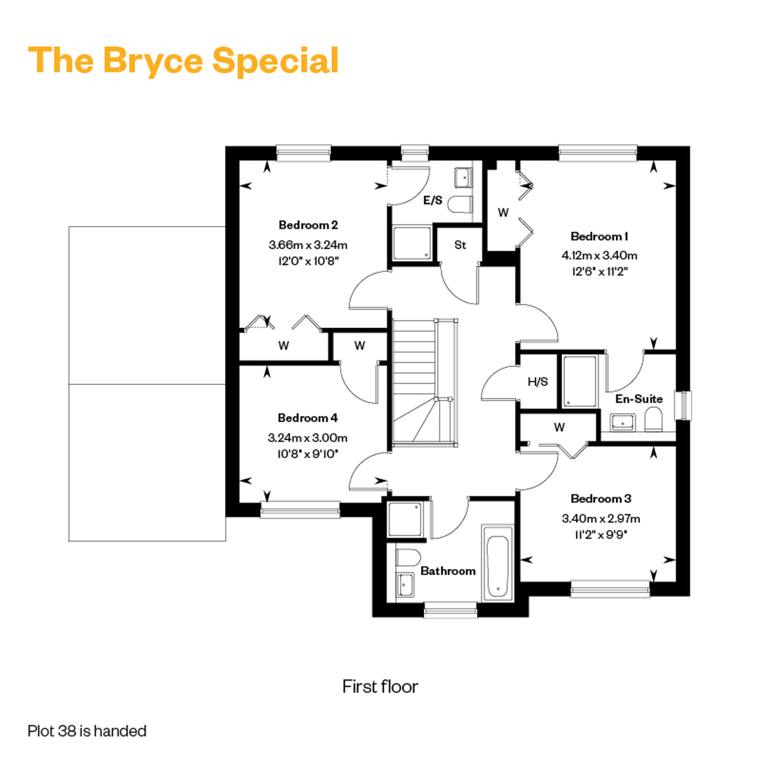 The Bryce Special first floor