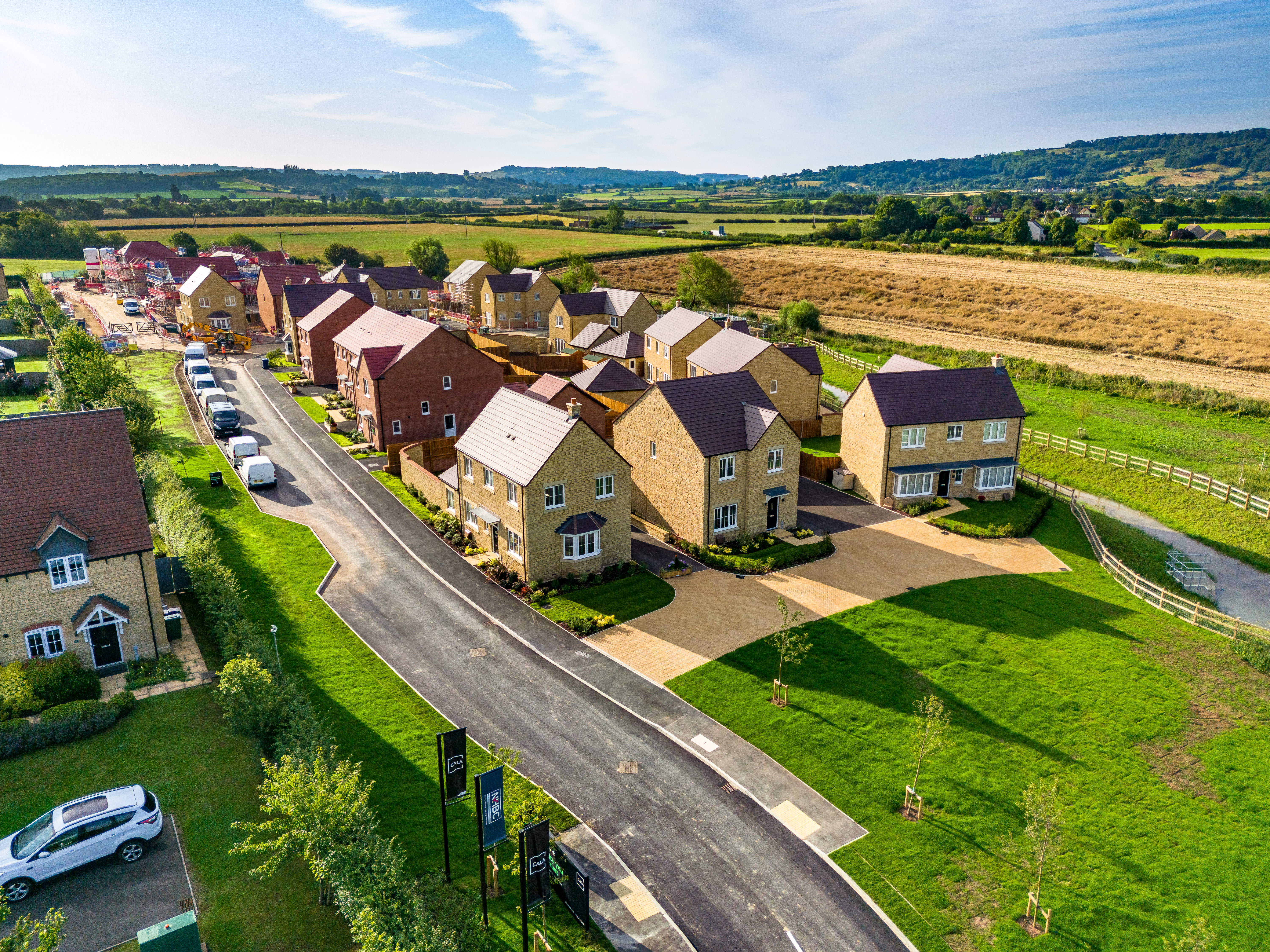 Site Plan Alder Green, Alderton, Tewkesbury Cala Homes