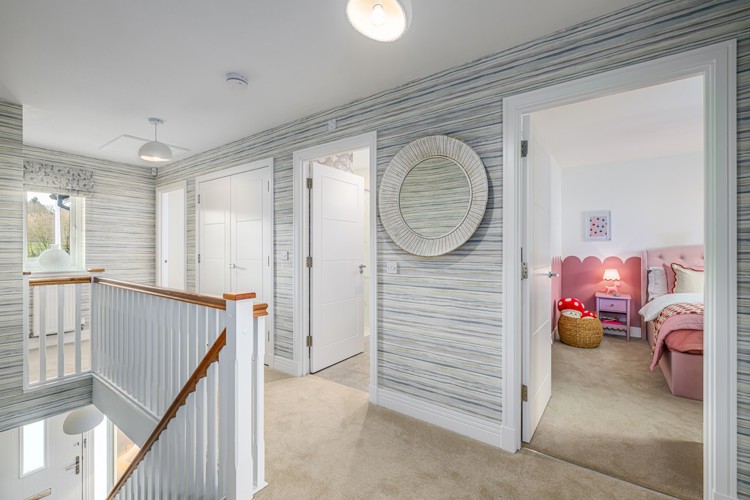 4 bedroom plus study showhome | upstairs spacious hallway
