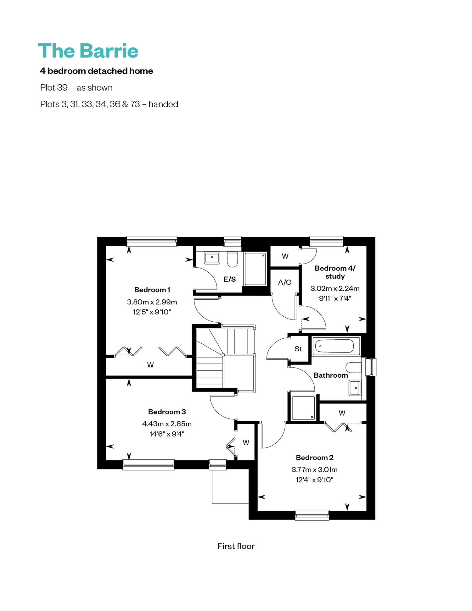 Green Bank at Grandhome 3 and 4 bedroom homes in Bridge of Don
