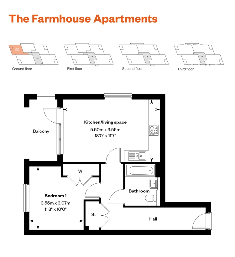 Plot 29 Apartment For Sale Egham