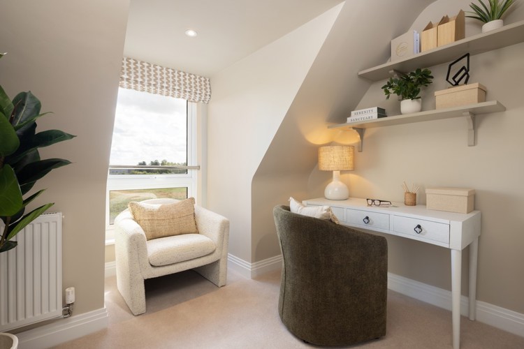 Cala At Himley Village Bicester Tulipwood Study