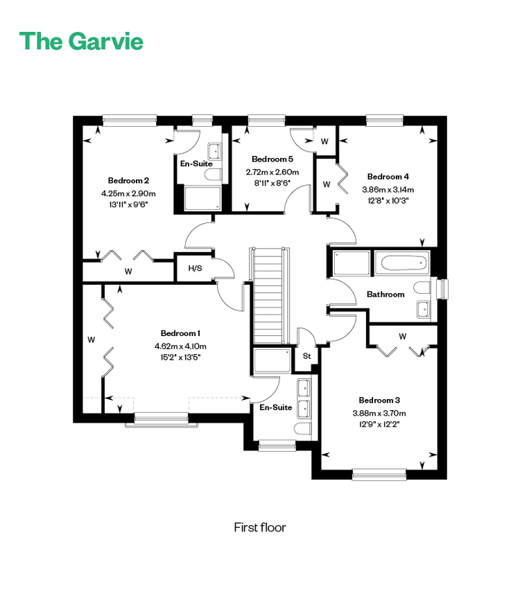 5145695 CALA NORTH Milltimber Phase 4 Woodhurst Floor Plans Web The Garvie FF 800X1200px