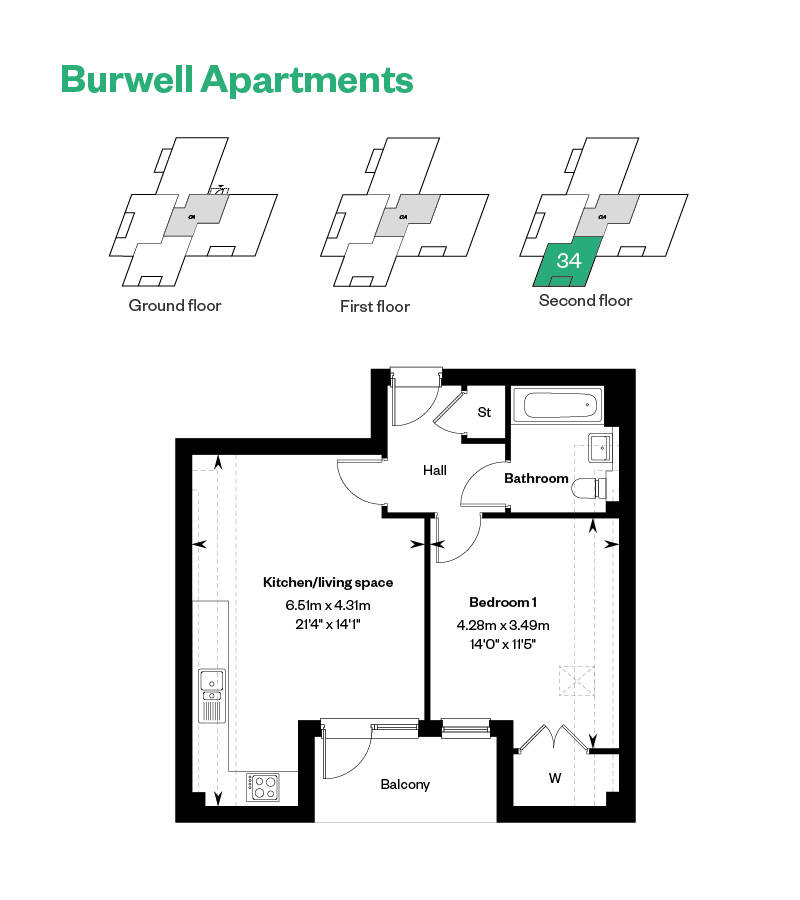 The Burwell Apartments Plot 34 Netherhall Gardens, Cambridge