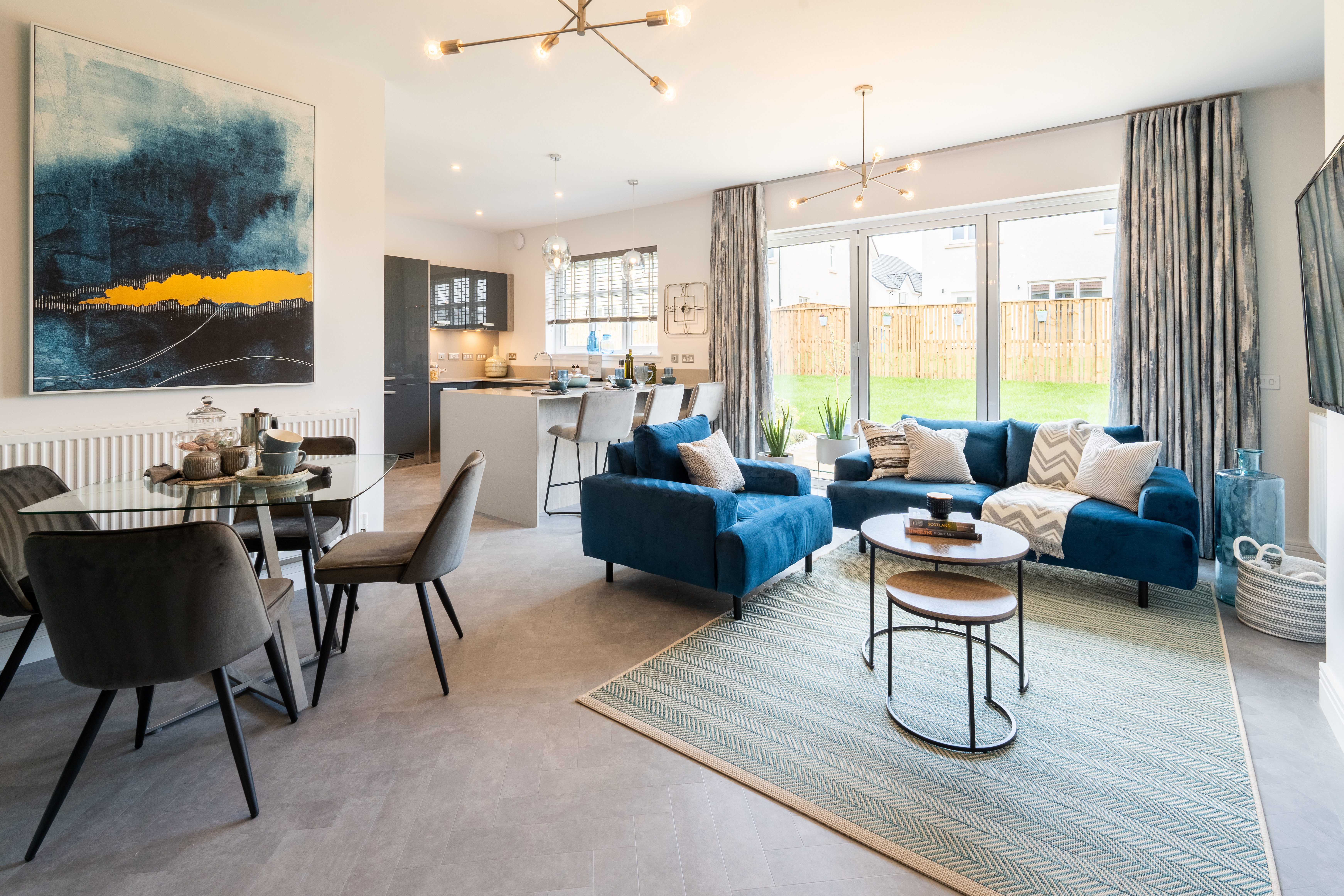 Site Plan Houses for Sale in Stepps Earls Rise Homes in North