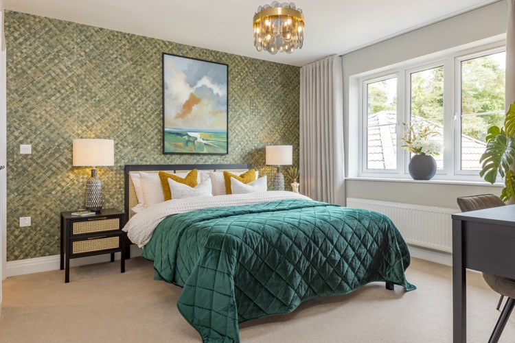 Bedroom 3 New homes in Chipping Norton Willow House type 
