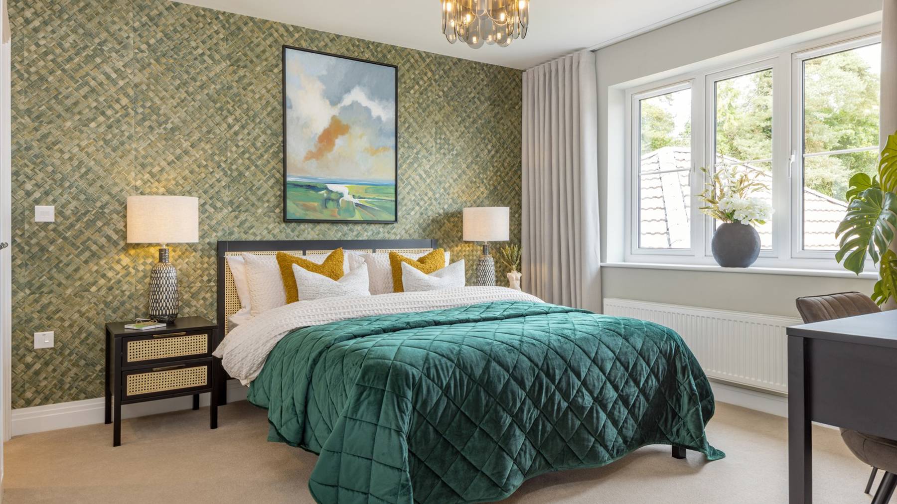 Bedroom 3 New homes in Chipping Norton Willow House type 