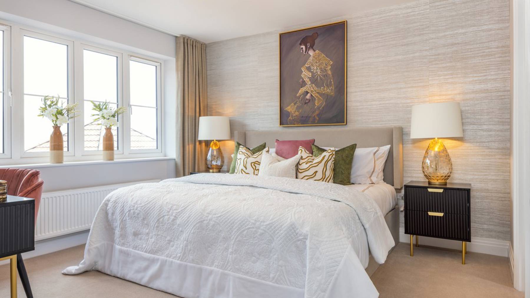 Bedroom 4 New homes in Chipping Norton Willow House type 