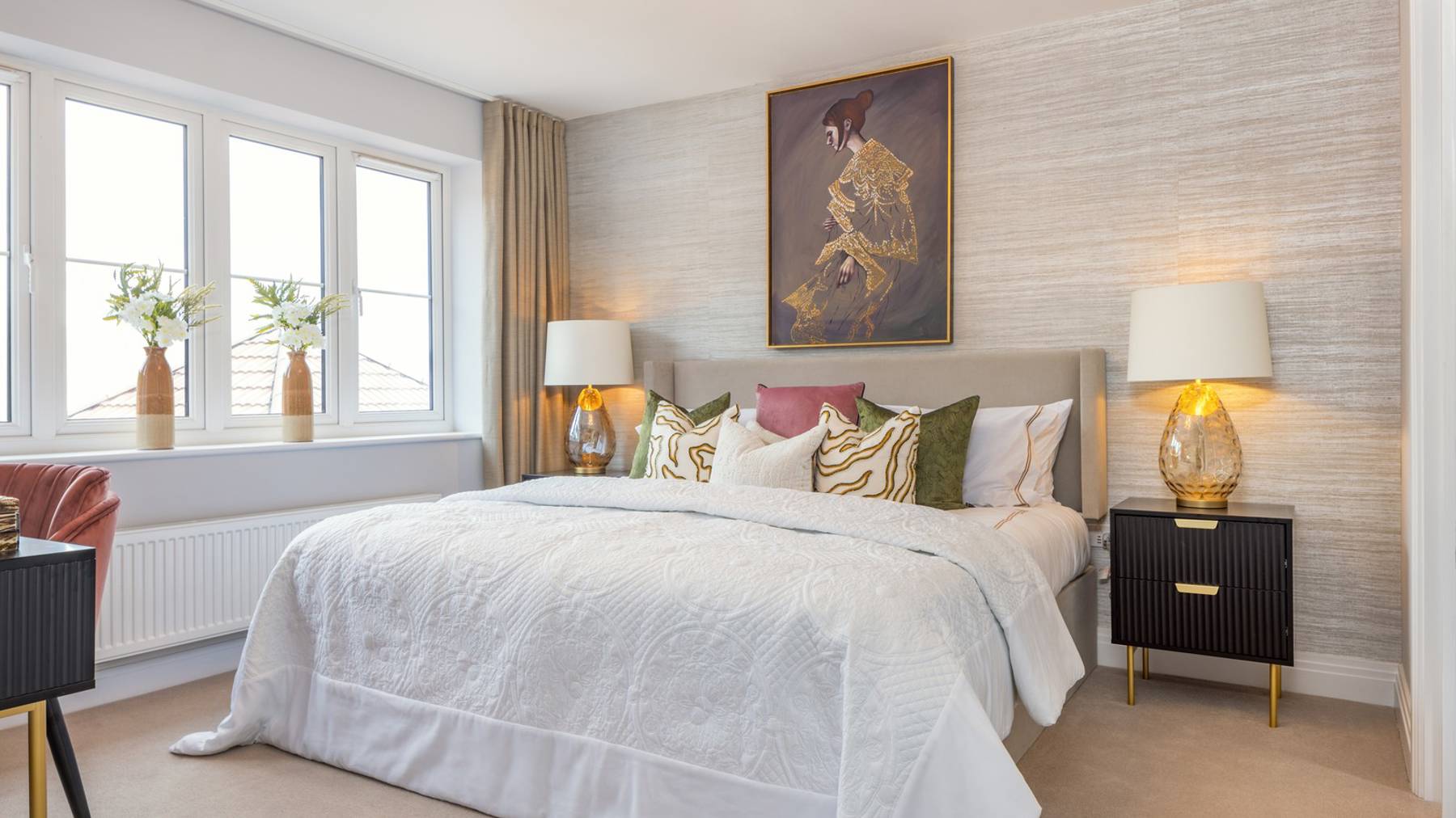 Bedroom 4 New homes in Chipping Norton Willow House type 