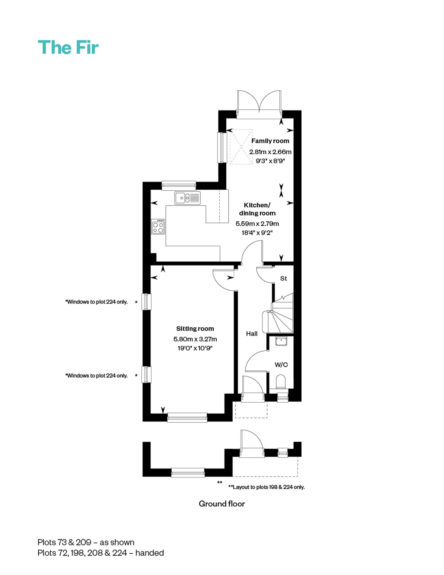 Floorplan of house for sale in Wimborne