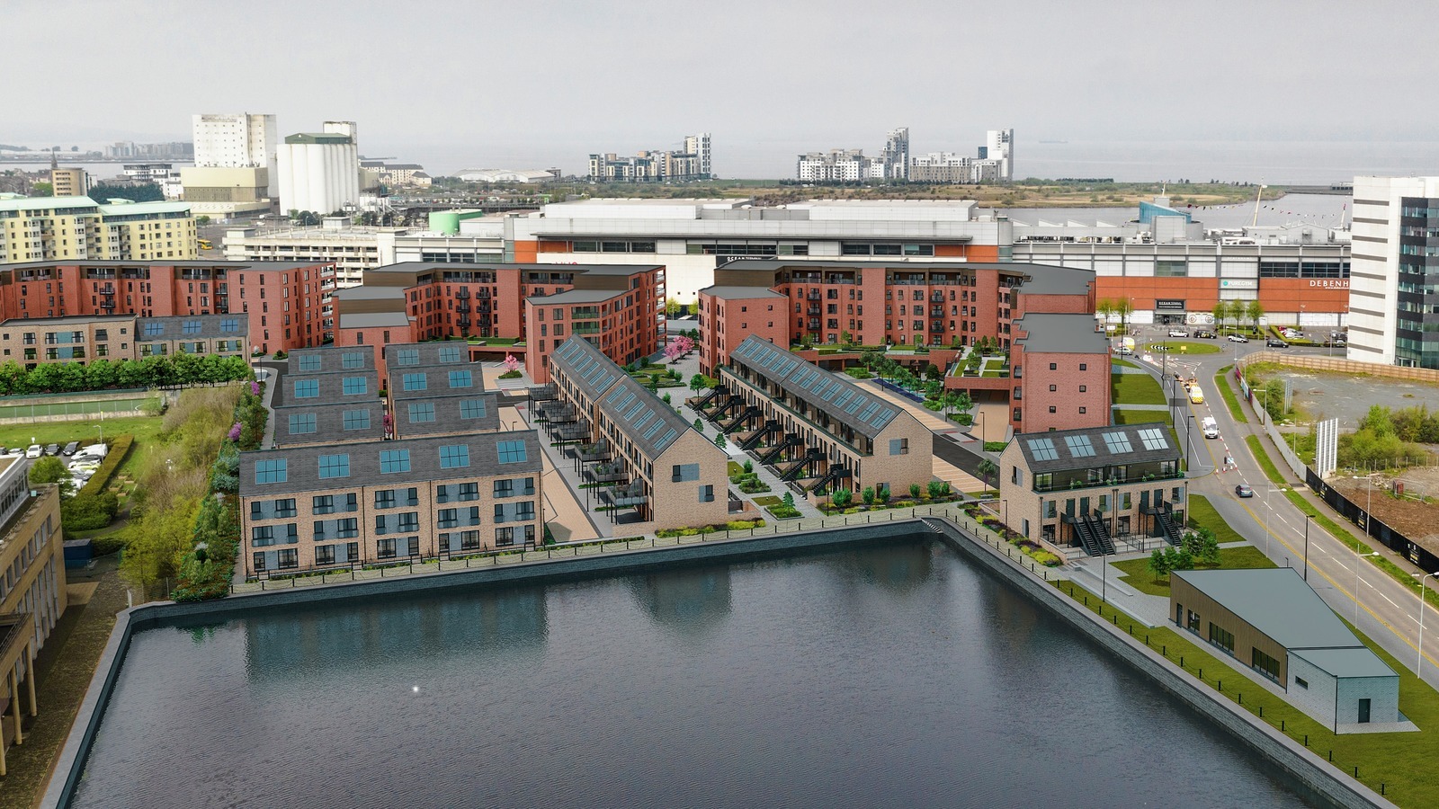 Waterfront Plaza, Leith Homes In Edinburgh CALA Homes