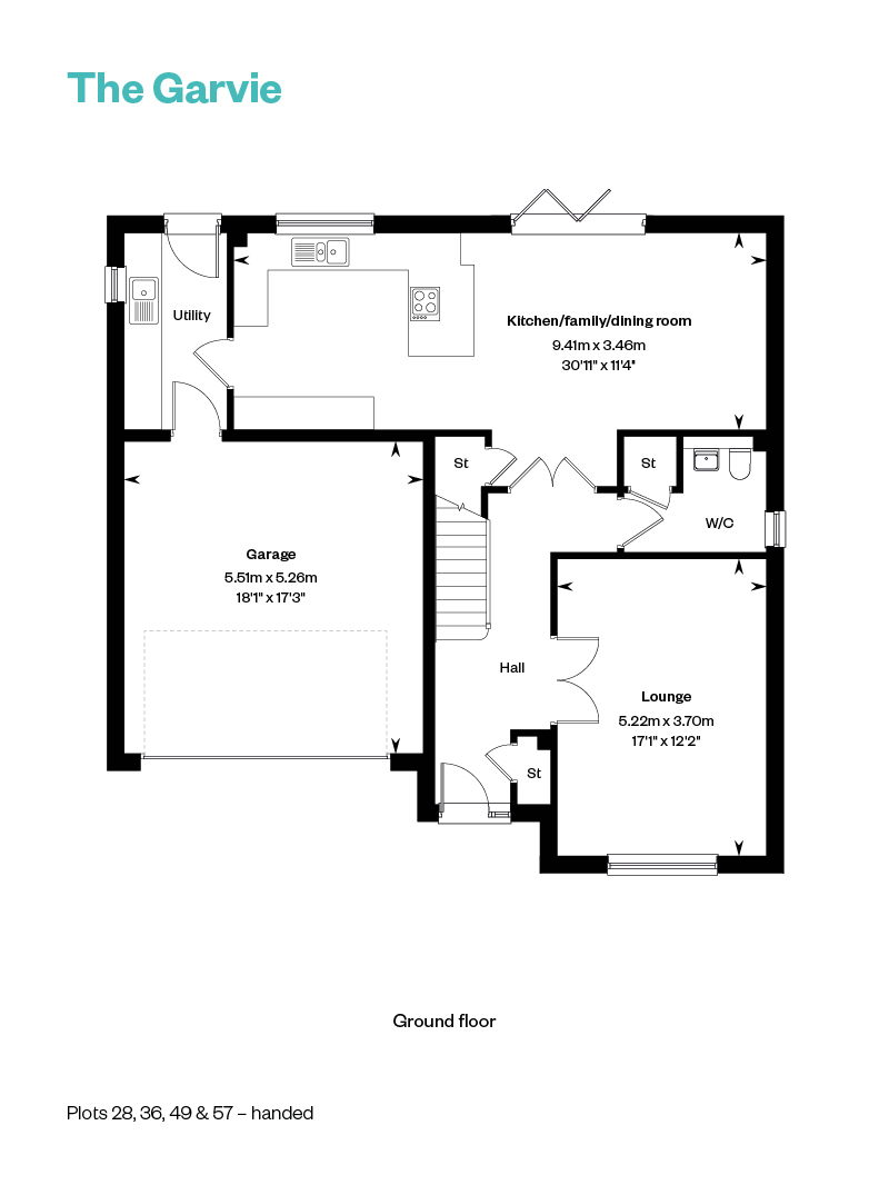 5958729 CALA WEST Aurs Meadows Web Floorplans 800X1200 The Garvie GF
