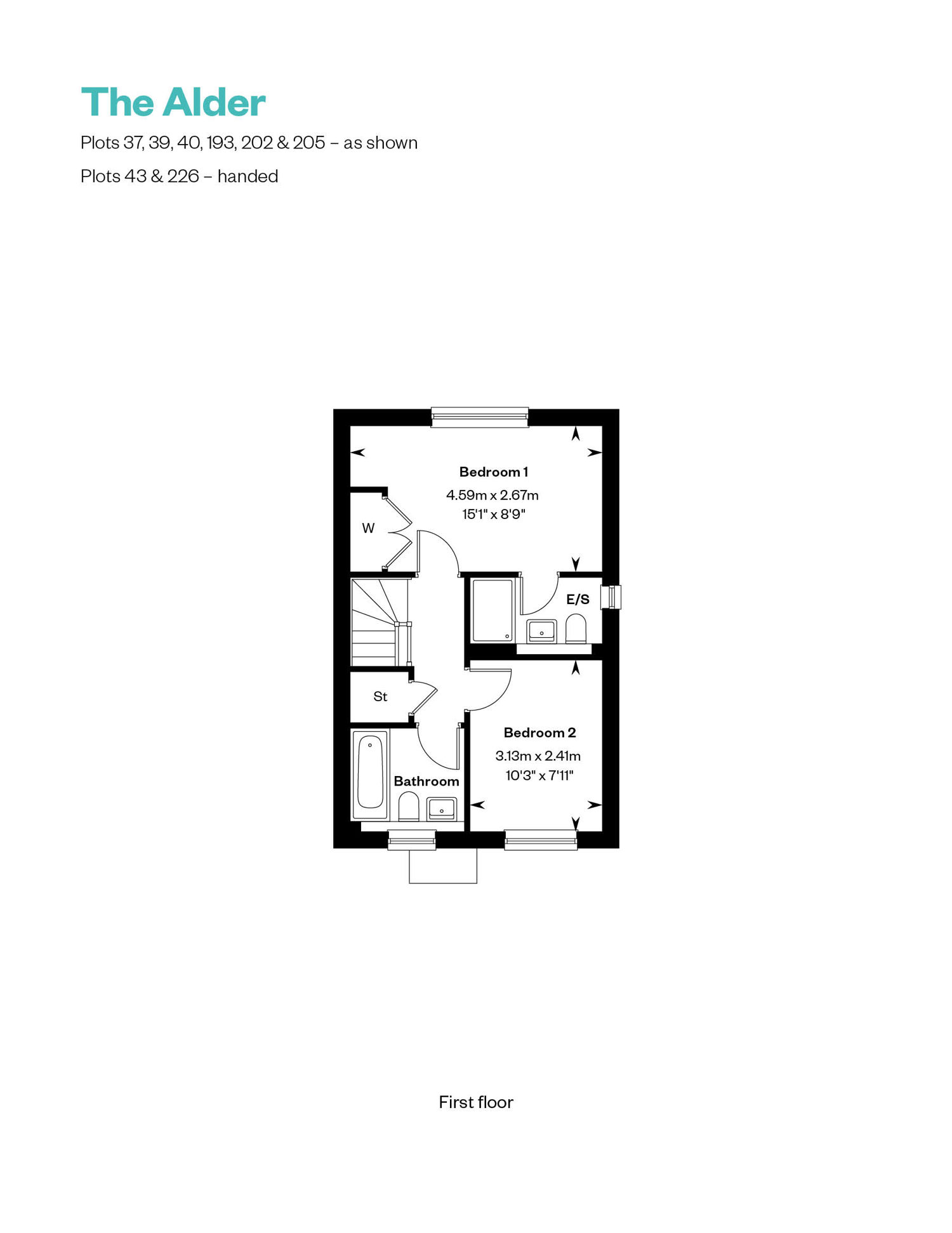 Floorplan of house for sale in Wimborne