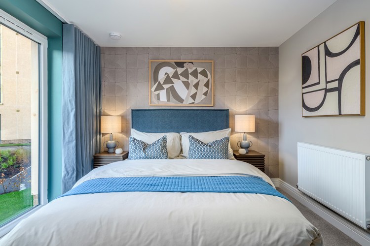 3 bedroom show apartment | Bedroom 2 with fitted wardrobes