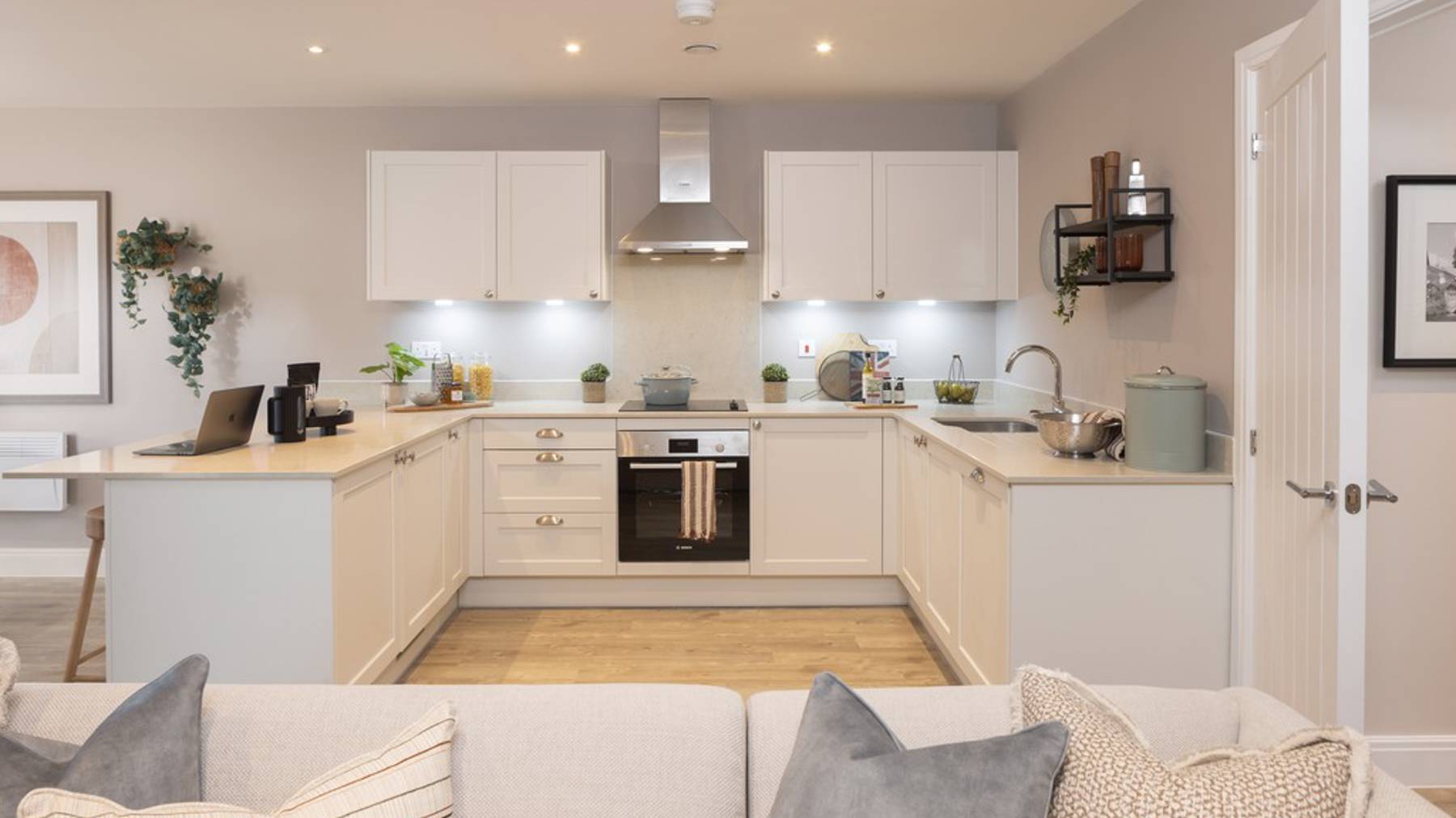 Bowke House ground floor show apartment | kitchen