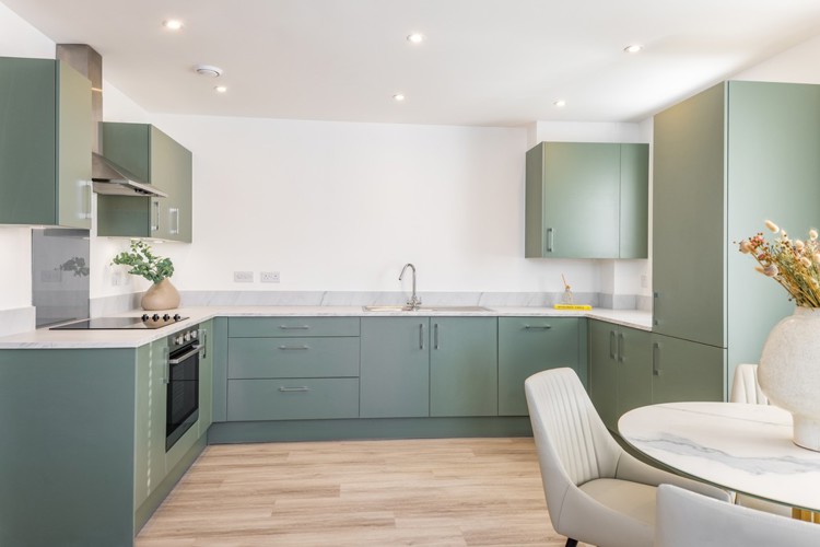 Flint Apartments Ground Floor Kitchen Dining