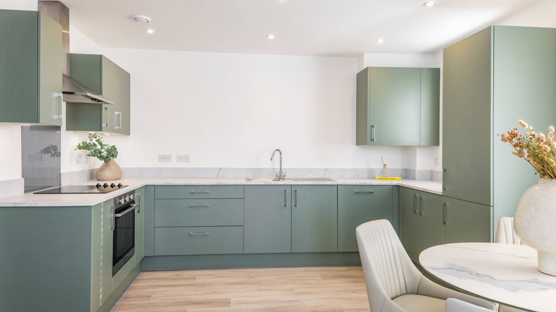 Flint Apartments Ground Floor Kitchen Dining