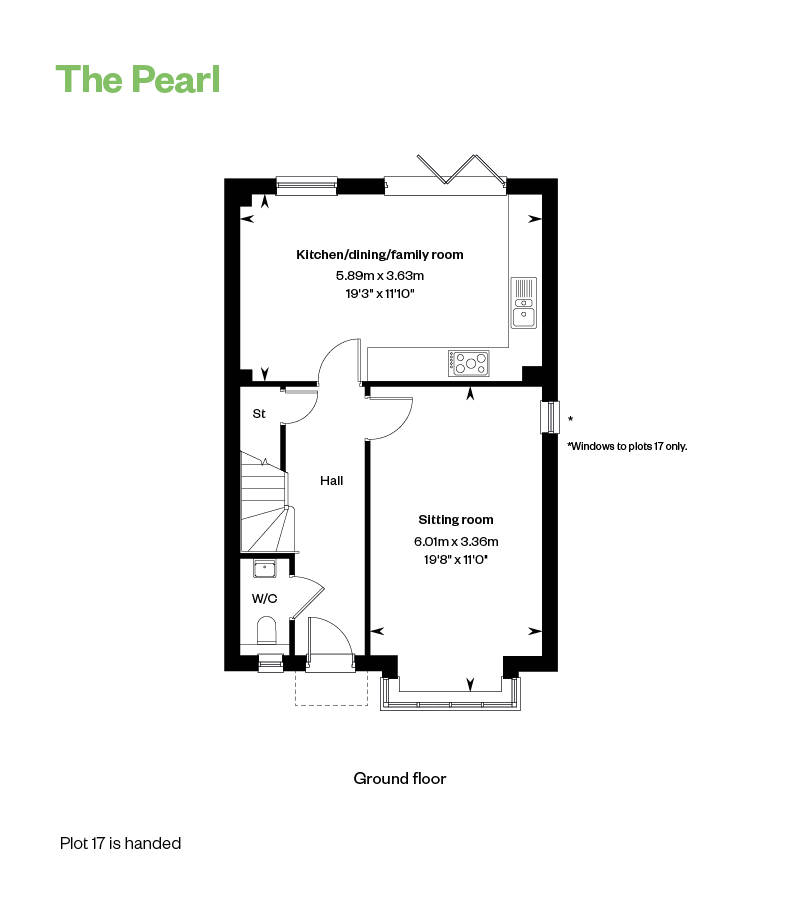 The Pearl Floor Plan GF Randall Fields, Stotfold