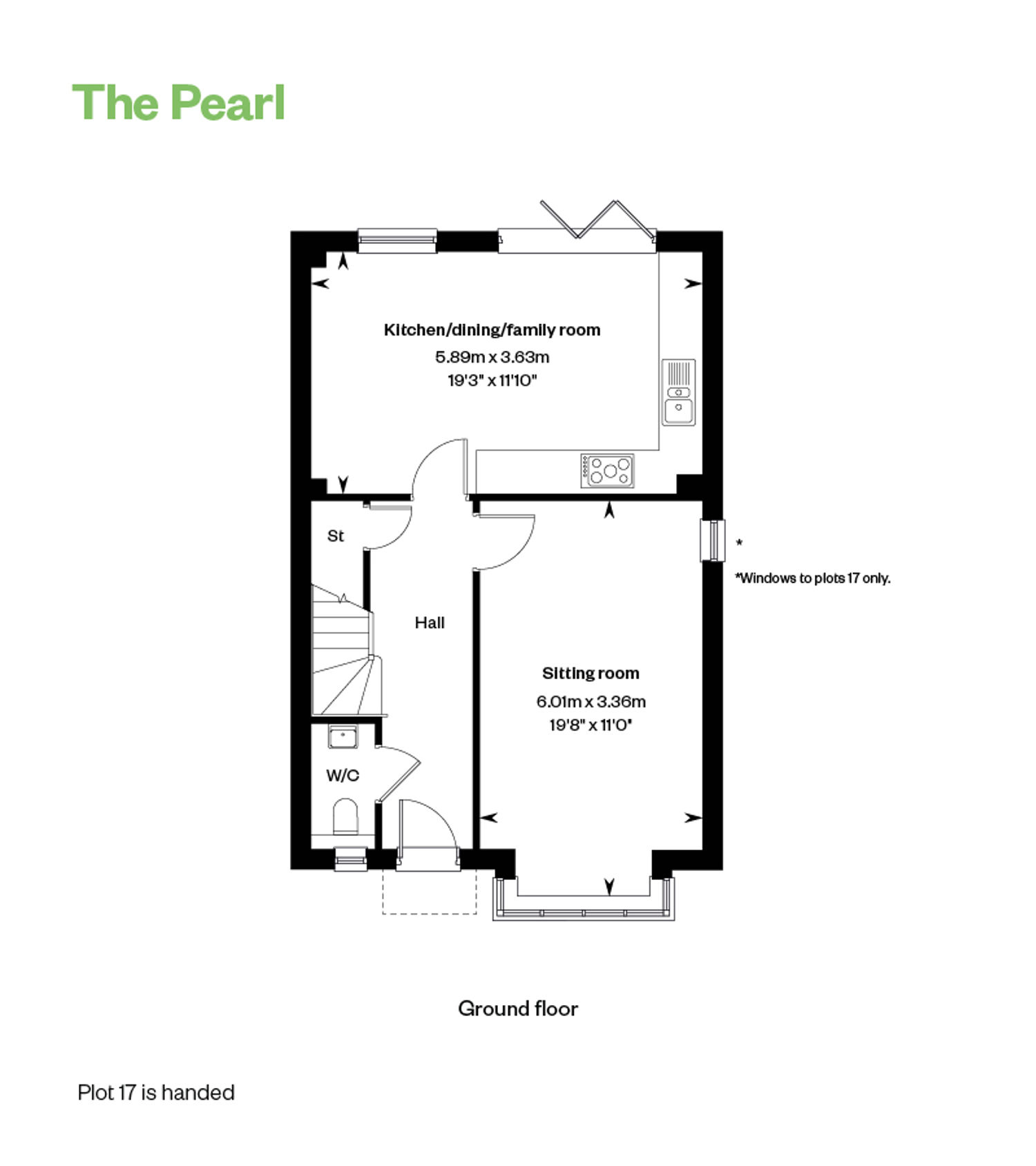 The Pearl Floor Plan GF Randall Fields, Stotfold