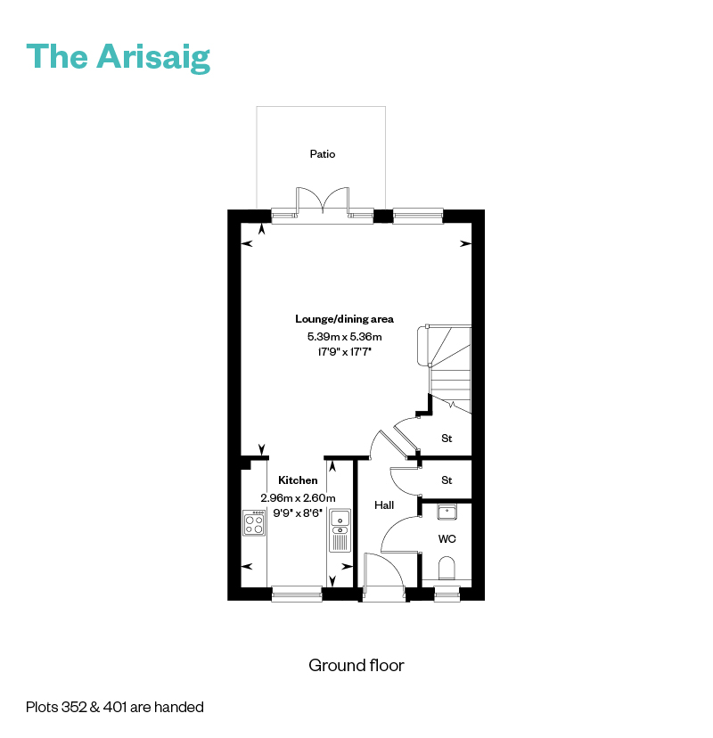 5028368 CALA WEST Cedar Brae Phase 1 Housetypes Web The Arisaig GF 800X1200