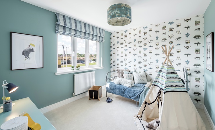 Vb1847968 20210804 Cala Homes Oakbank The Cairn Bedroom 3 001