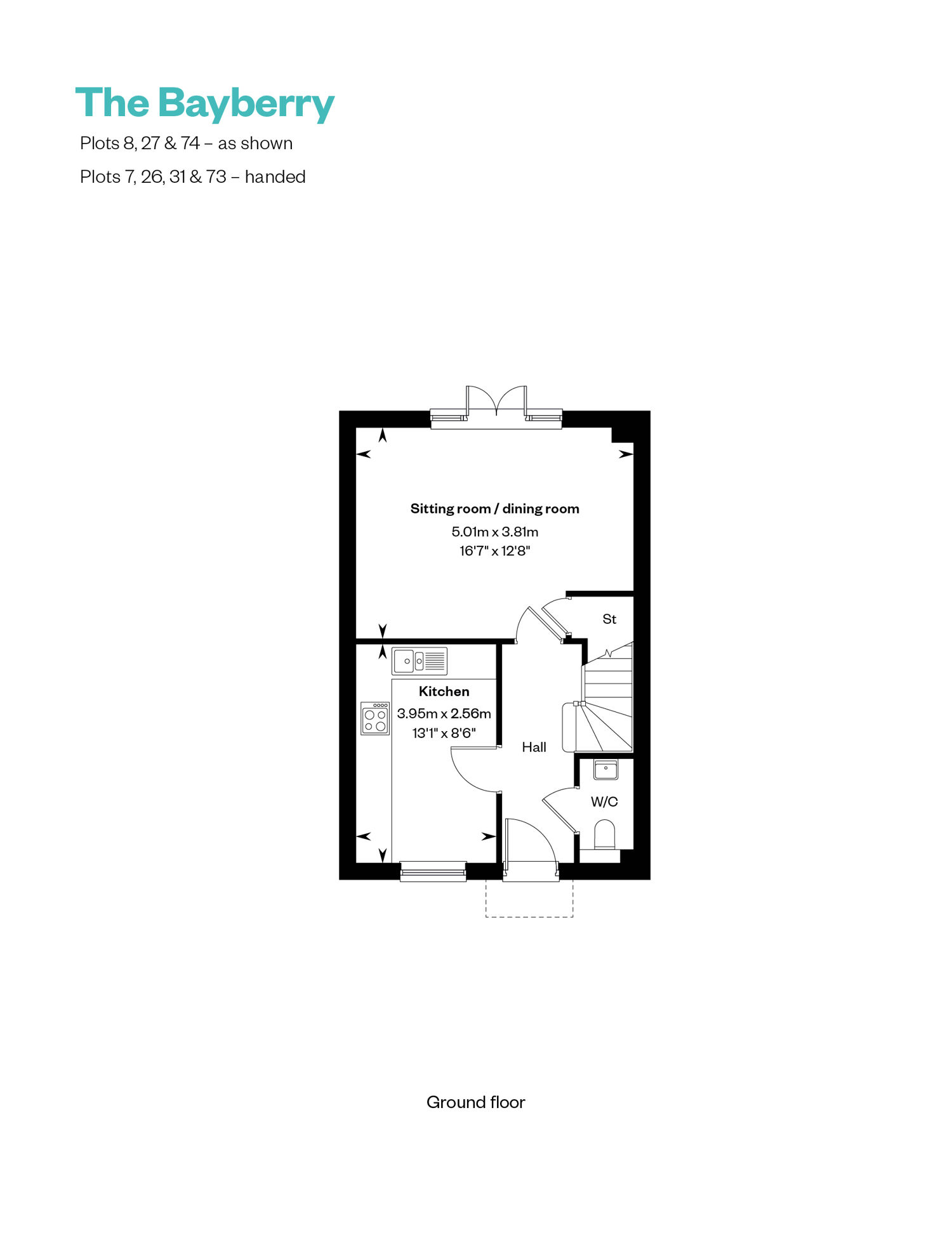 Warlingham Web Floorplans The Bayberry GF 6639847