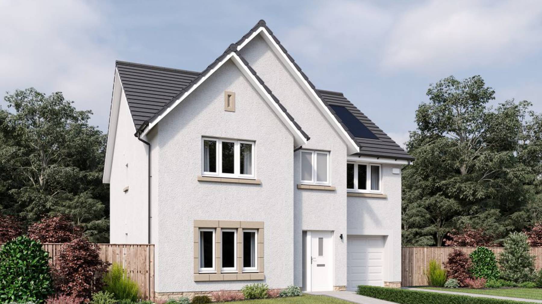 The Crichton External CGI | 5 bedroom home for sale in Edinburgh