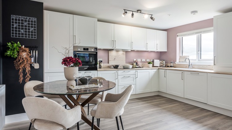 West Craigs Edinburgh | apartment interior |  2 & 3 bedroom apartments for sale