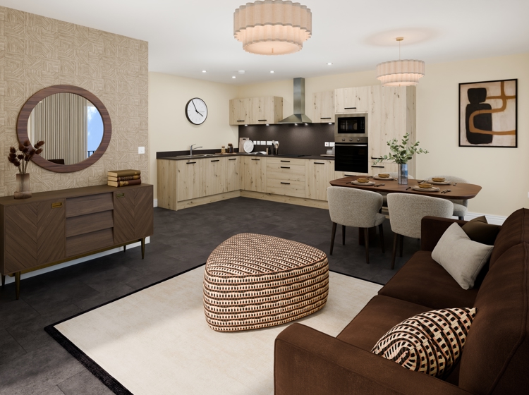 Type 3D Living Kitchen