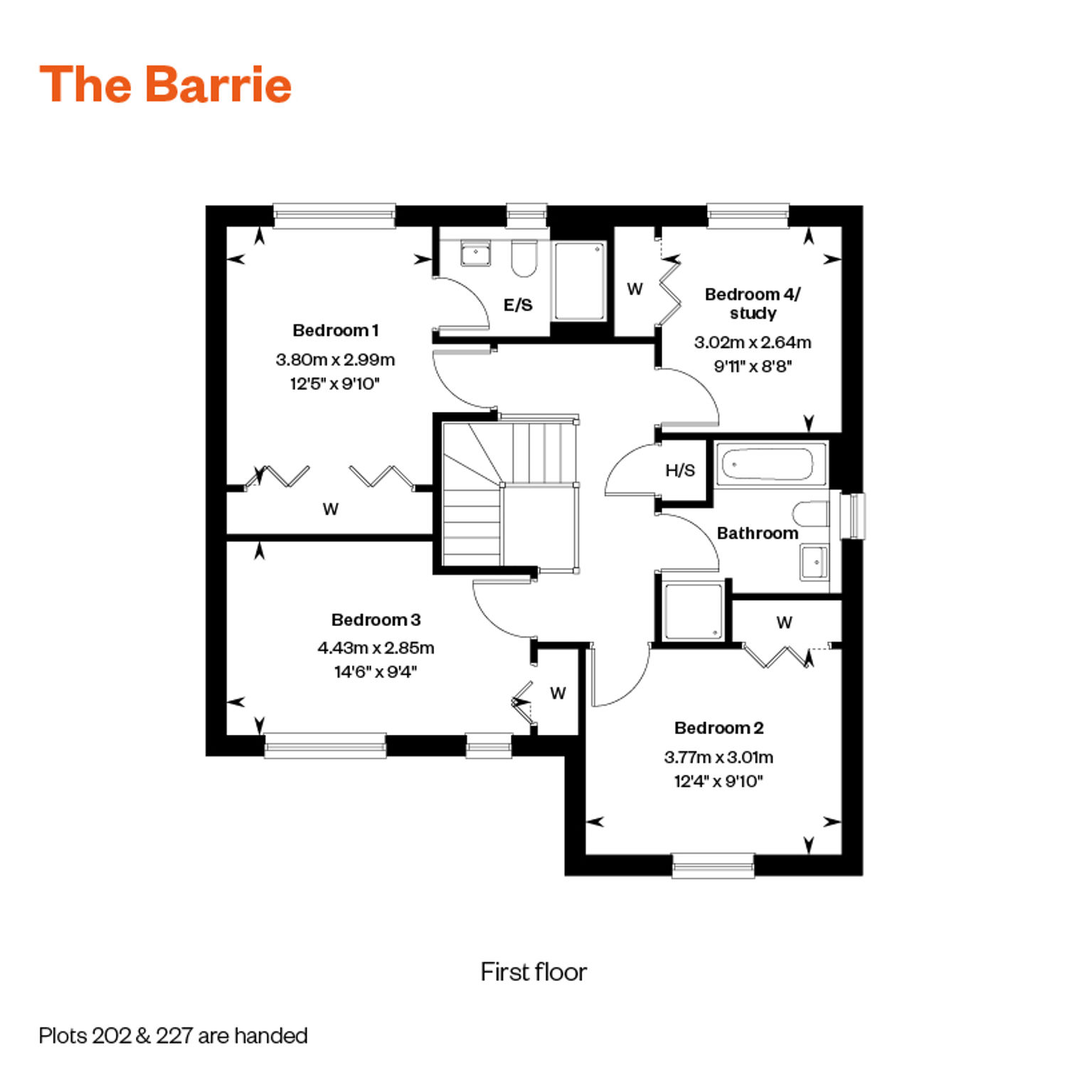 The Barrie first floor
