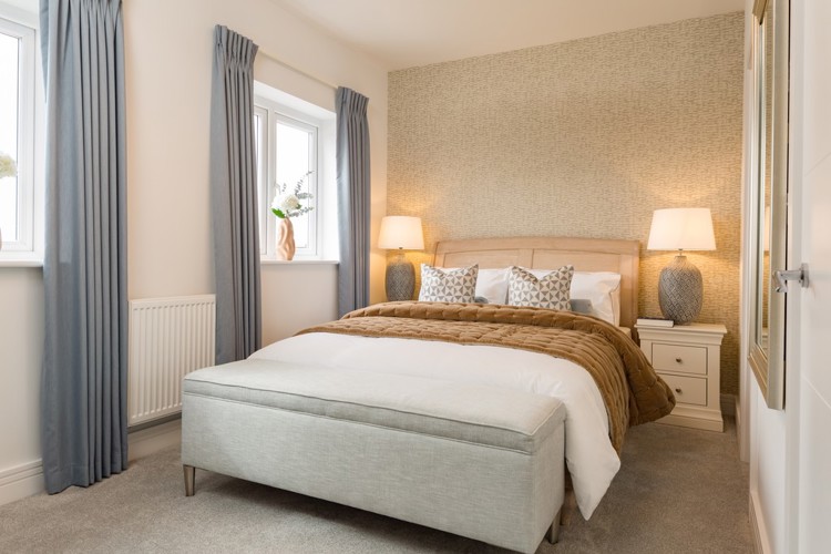 Photography of Cala's 3 bedroom Ashford showhome at Nobel Park in Didcot, Oxfordshire