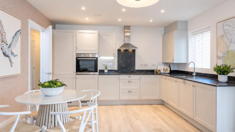 Kitchen in apartments for sale kings langley