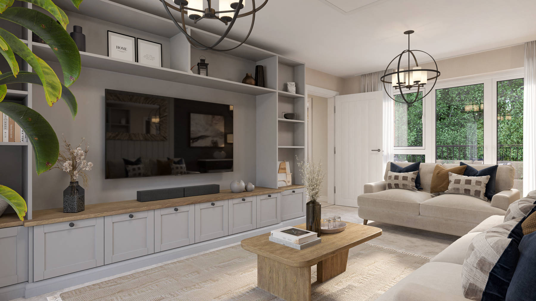 Living room of house for sale in Winchester, Hampshire