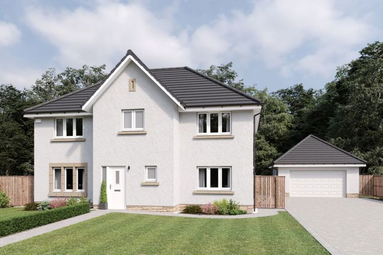 The Elliot External CGI | 4 bedroom home for sale in Edinburgh