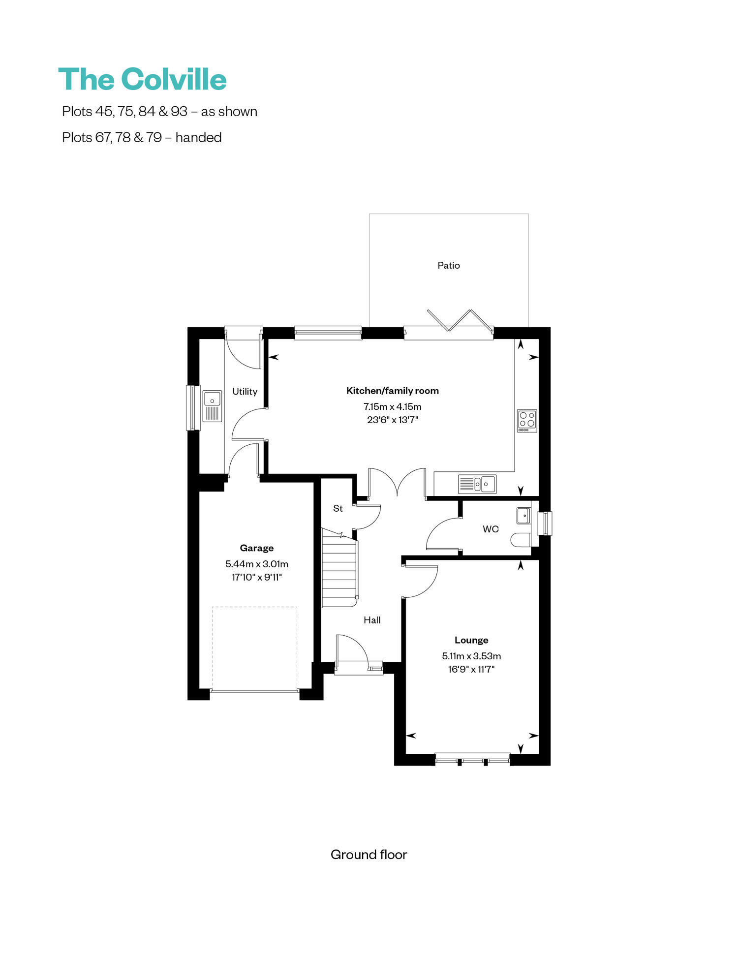 4611411 CALA EAST Millgate Lawns Web Floorplan Jpgs The Colville GF 5916569