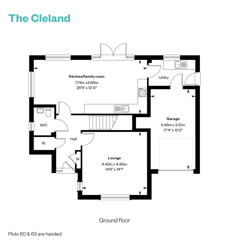 7443382 CALA WEST Aurs Meadows Floorplan Web 800X1200 Cleland GF