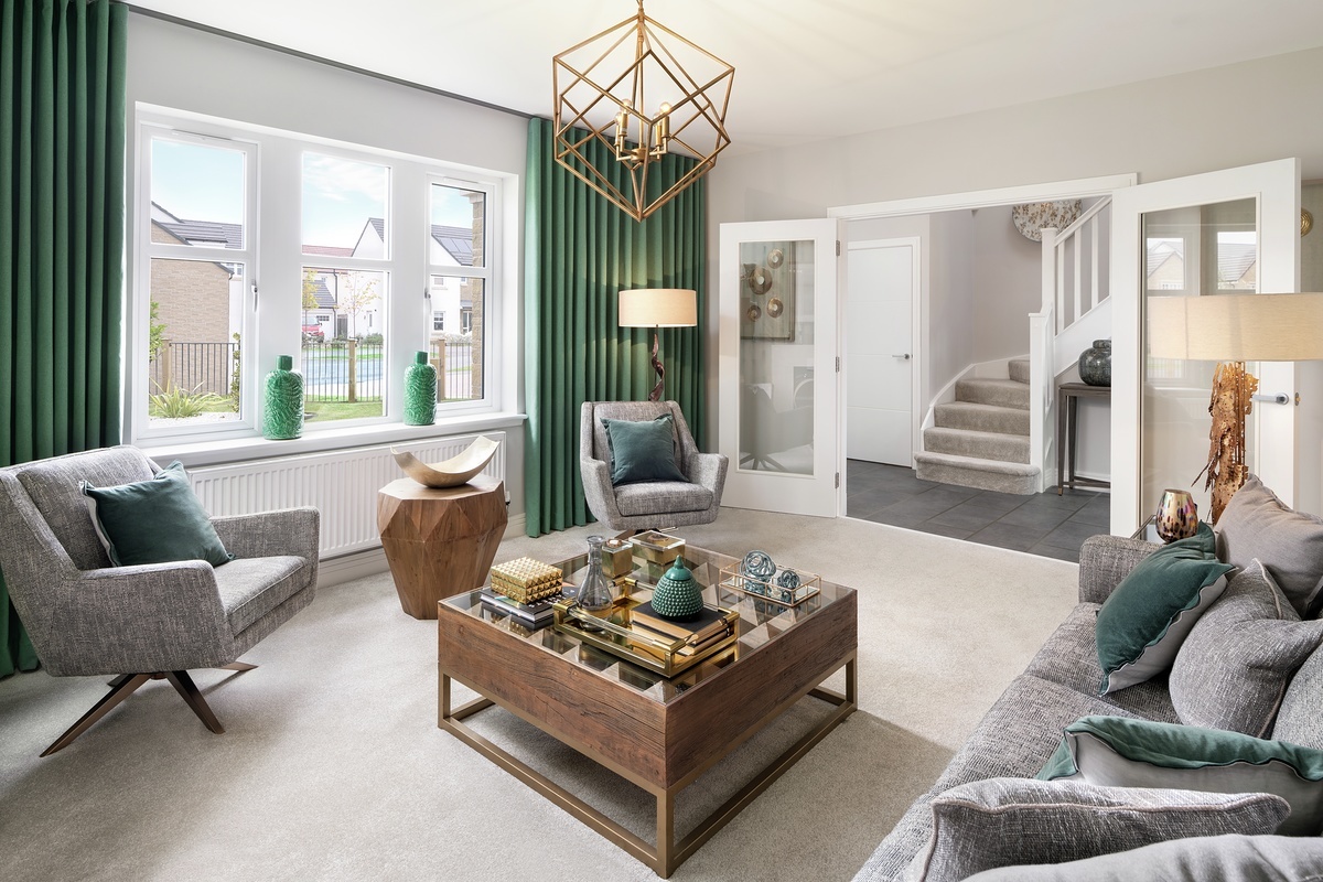 Site Plan Houses for Sale in Stepps Earls Rise Homes in North Lanarkshire Cala Homes